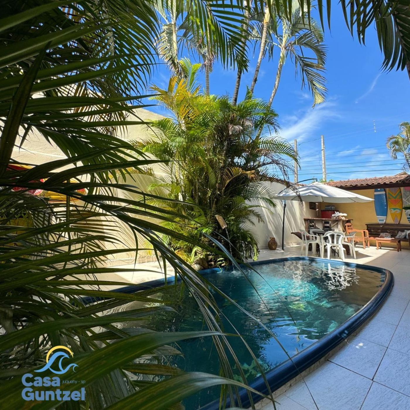 Pousada Casa Guntzel Juquehy - Piscina E Ar Condicionado Жукей Экстерьер фото